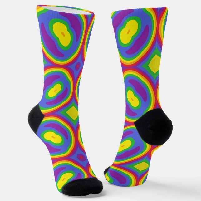 Bright Socks Fractal Seamless Patterns 0042066 (Angled)