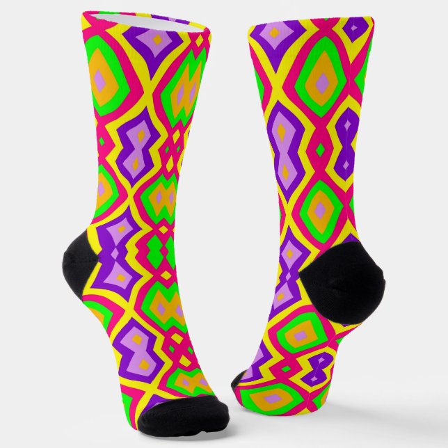Bright Socks Fractal Seamless Patterns 0042095 (Angled)