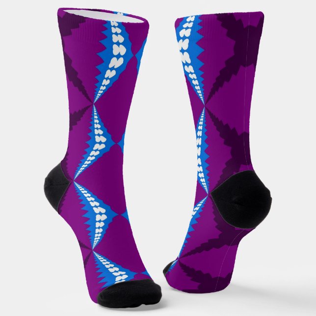 Bright Socks Fractal Seamless Patterns 0042103 (Angled)