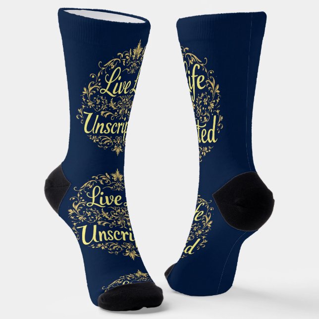 Bright Socks Motivational Art 0043993 (Angled)