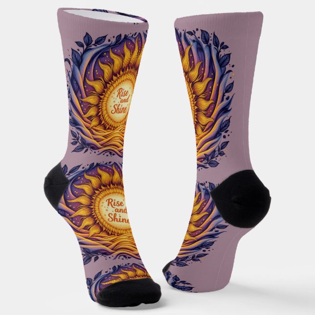 Bright Socks Motivational Art 0043995 (Angled)