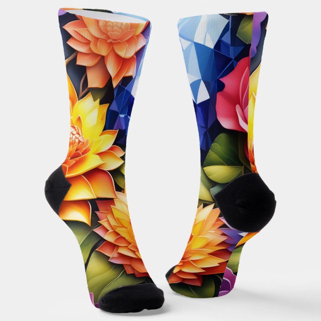 Bright Socks Picture Art 0038497 (Angled)