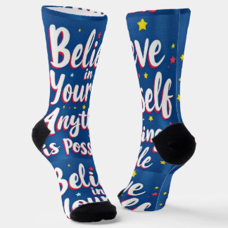 Bright Socks RANDOPIX Believe In Yourself 0039498
