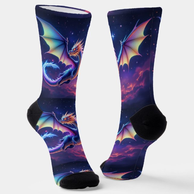 Bright Socks RANDOPIX Night Dragon 0039502 (Angled)