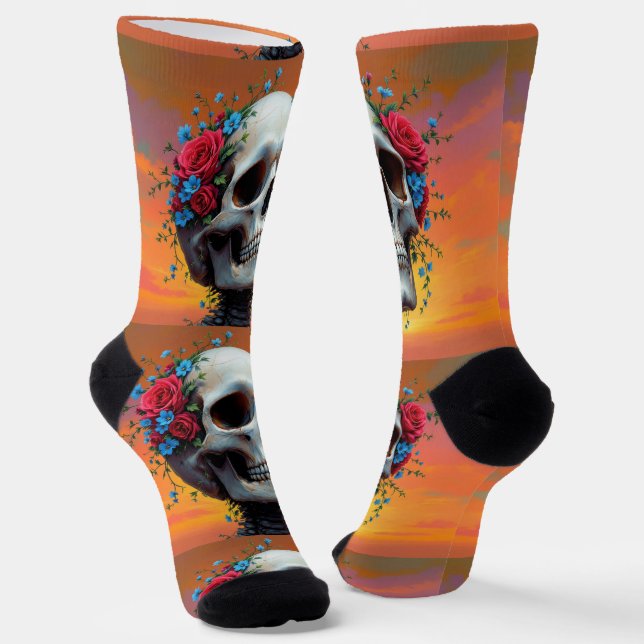 Bright Socks Skull Pics 0037634 (Angled)