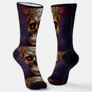 Bright Socks Skull Pics 0037660