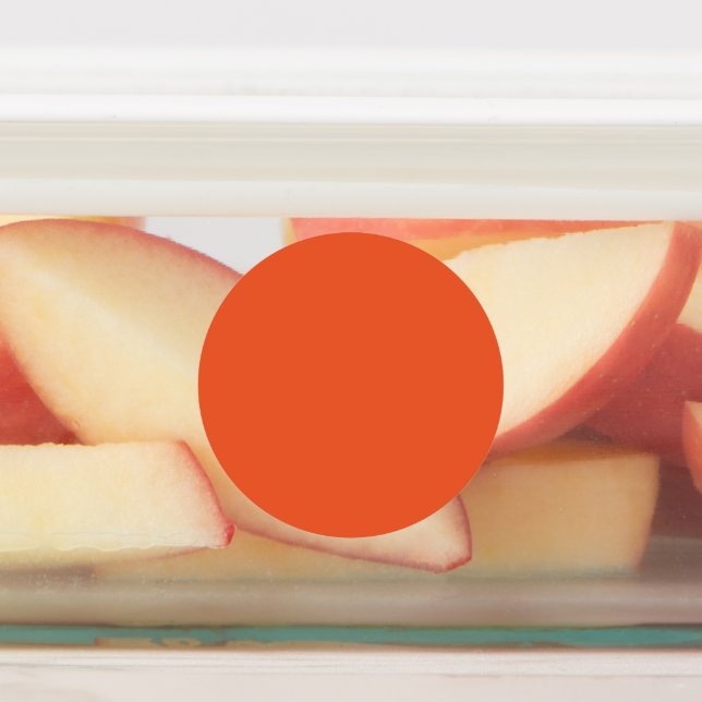 Bright Solid Orange Background  (Affixed)