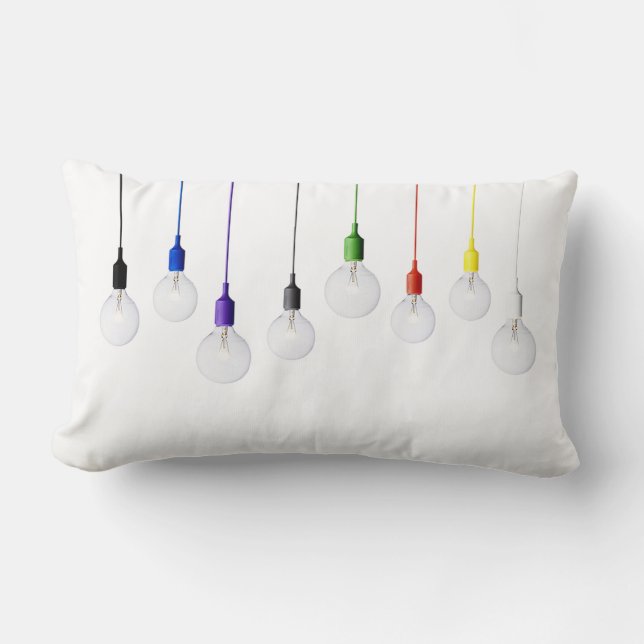 BRIGHT SPARK Light Bulb Cushion Pillow Customize (Front)