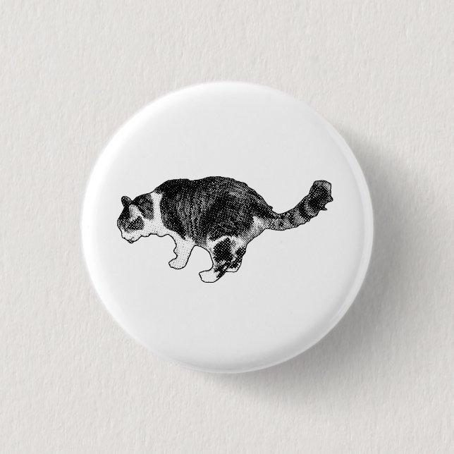 Bright Spot, Cat Quirk 3 Cm Round Badge (Front)