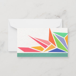 Bright Spring Colours Card