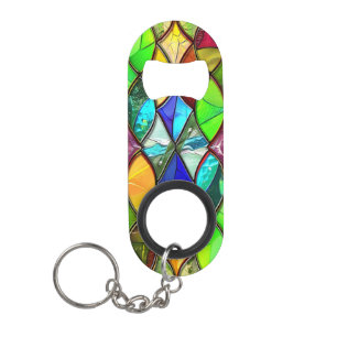 Bright Stained Glass Statement