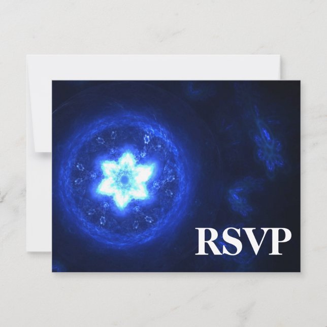 Bright Star Bar/Bat Mitzvah RSVP (Front)