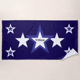 Bright Star Beach Towel