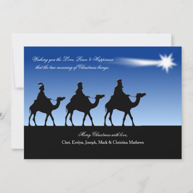 Bright Star Christmas Card (Front)