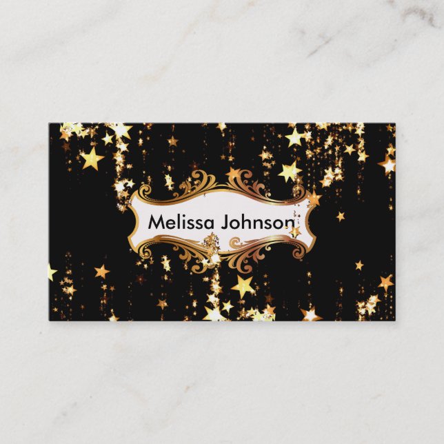 Bright stars business card (Front)