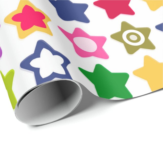 Bright stars wrapping paper (Roll Corner)