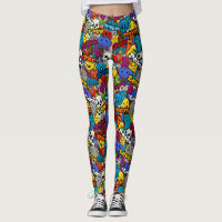 Bright Sticker Pattern