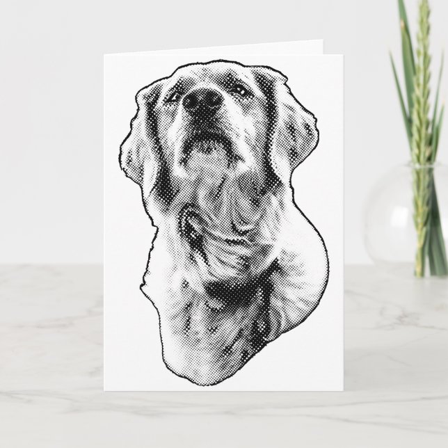 Bright Stipple, Warm Wishes Card (Front)