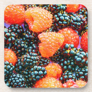 "Bright Strawberry" Cute Photo. Buy Now Coaster