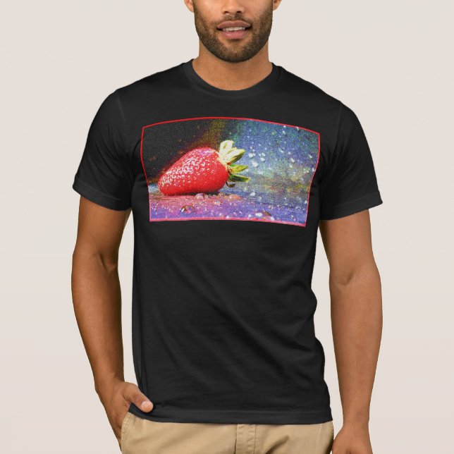 "Bright Strawberry" Cute Photo. Buy Now T-Shirt (Front)