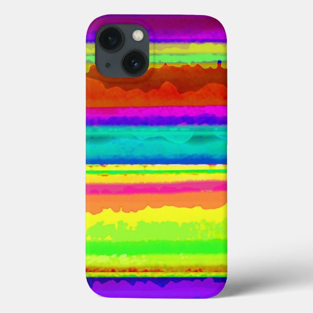 Bright Stripe Case-Mate iPhone Case (Back)