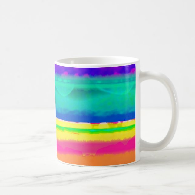Bright Stripe Coffee Mug (Right)