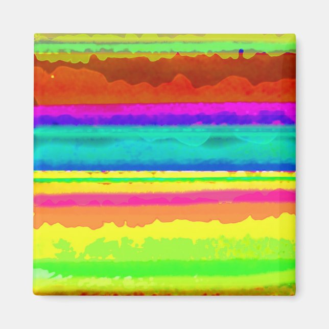 Bright Stripe Magnet (Front)