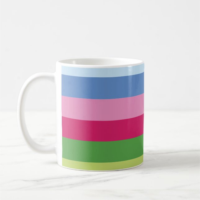 Bright Stripe Mug (Left)