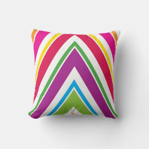 Bright Stripes  American MOJO Pillow
