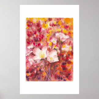Bright Summer Buttercups Poster