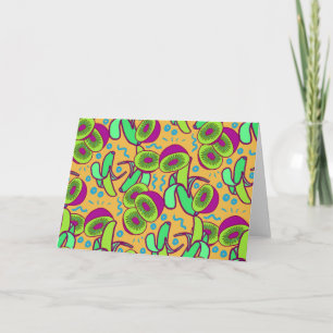 Bright Summer Fruit Paper Greeting Card