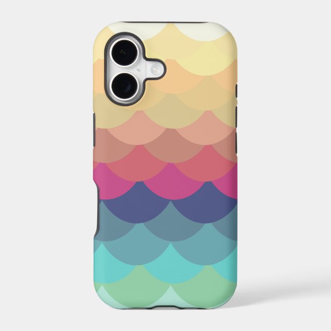 Bright Summer Scallop Pattern iphone 5 (Back)