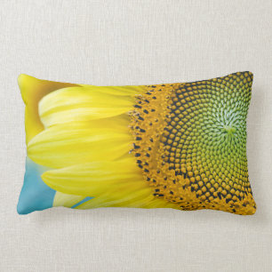 Bright Sunflower Lumbar Cushion