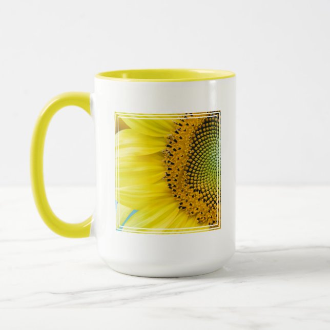 Bright Sunflower Mug (Left)