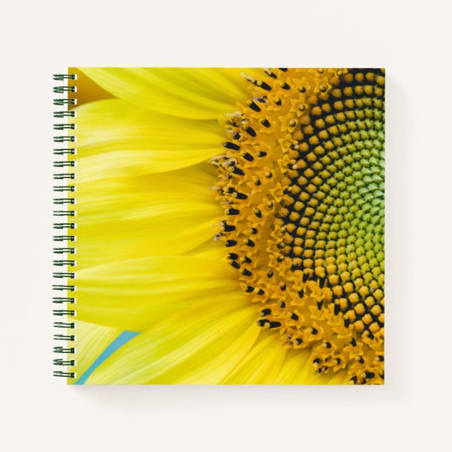 Bright Sunflower Notebook (Front)