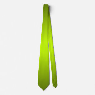 Bright Sunny Green Cheerful Gradient Hues Tie