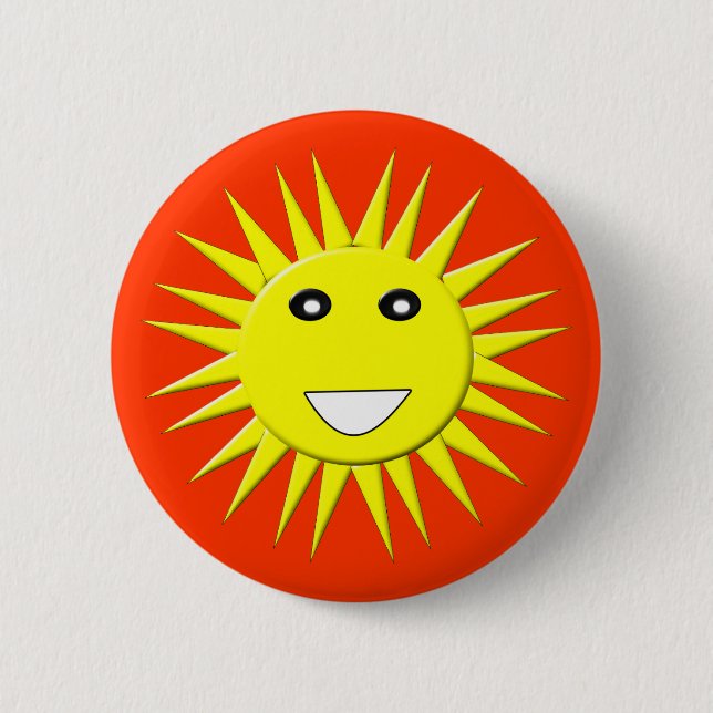 Bright Sunshine Button (Front)