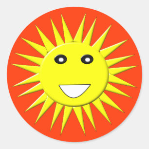 Bright Sunshine Sticker