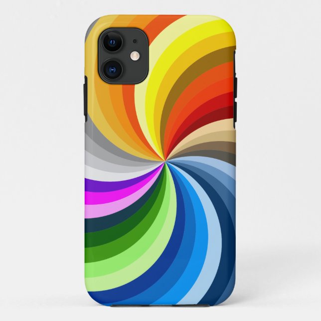 Bright swirl Case-Mate iPhone case (Back)