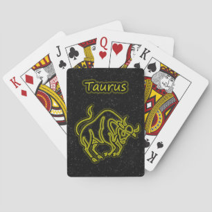 Bright Taurus Playing Cards