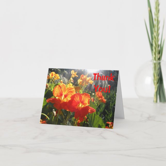 Bright Thank You Card (Front)
