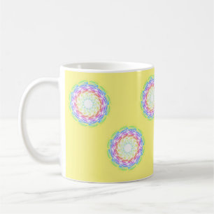 bright time tunnel fun design Mug