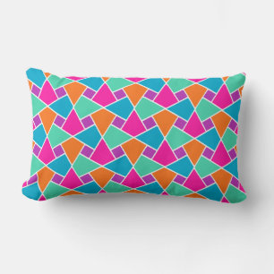 Bright Traditional Islamic Pattern Lumbar Pillow