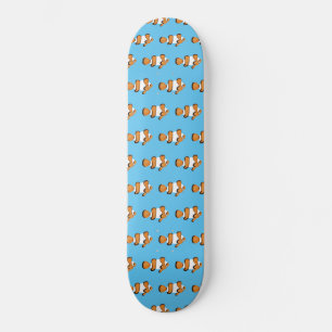 Bright Tropical Clown Fish Skateboard