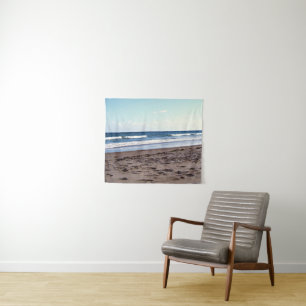 Bright Tropical Florida Coastline View Tapestry