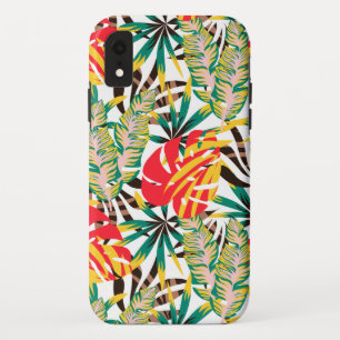 Bright Tropical Pattern iPhone XR Case