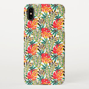 Bright Tropical Pattern iPhone Case