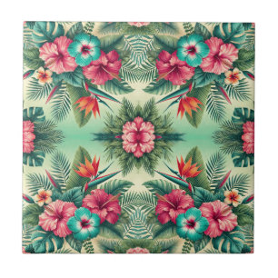 Bright Tropics Ceramic Tile