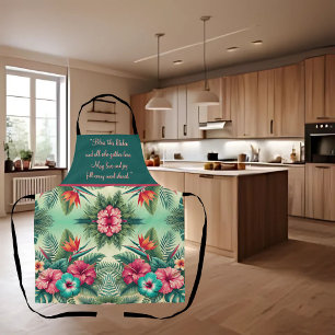 Bright Tropics Customisable Apron