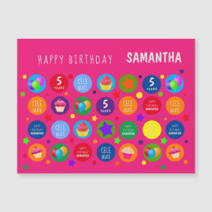 Bright,Vibrant & Colourful - Any Age Happy Birthda